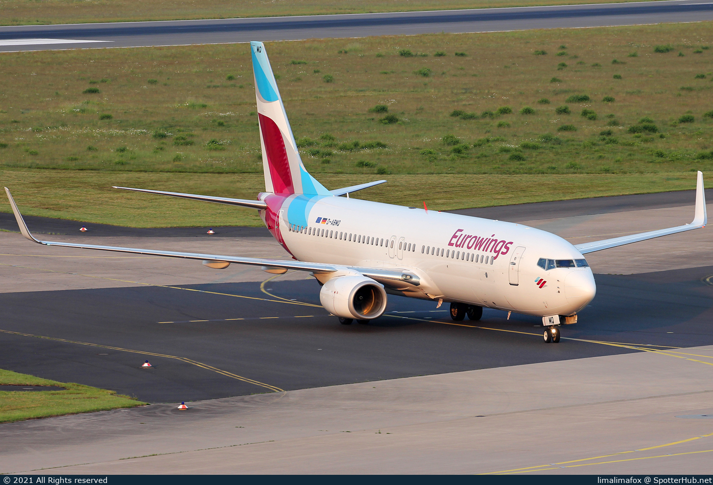 Photo of D-ABMQ - Boeing 737-86J operated by Eurowings (opb TUIfly)
