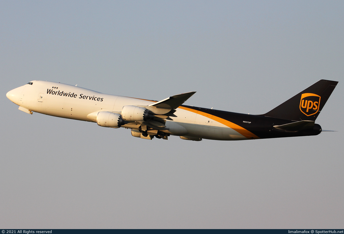 Photo of N607UP - Boeing 747-8F operated by UPS United Parcel Service