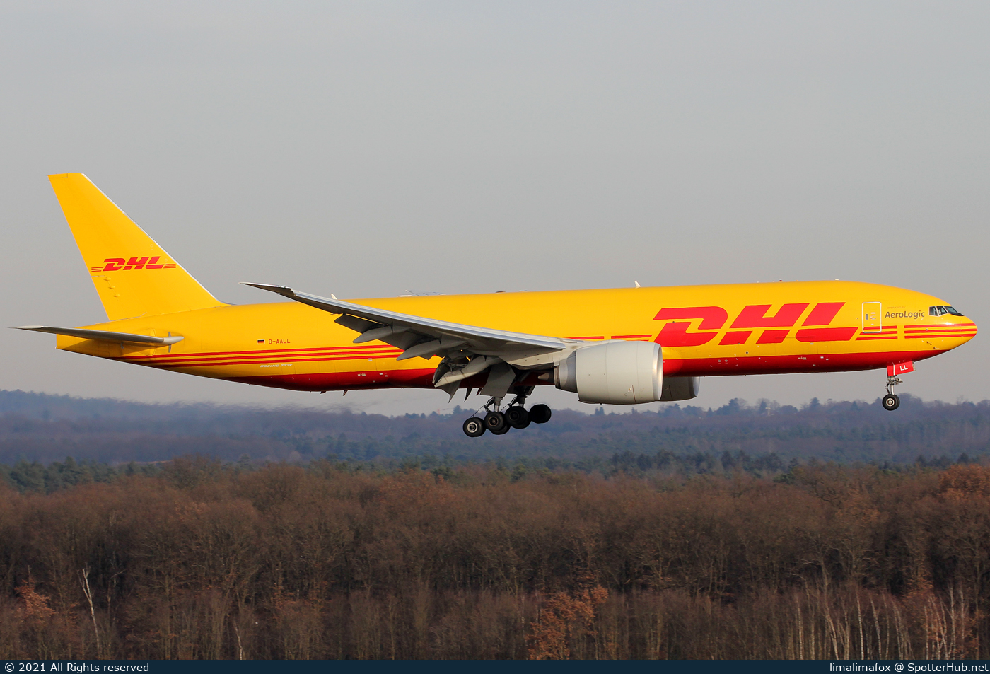 Photo of D-AALL - Boeing 777-F operated by AeroLogic