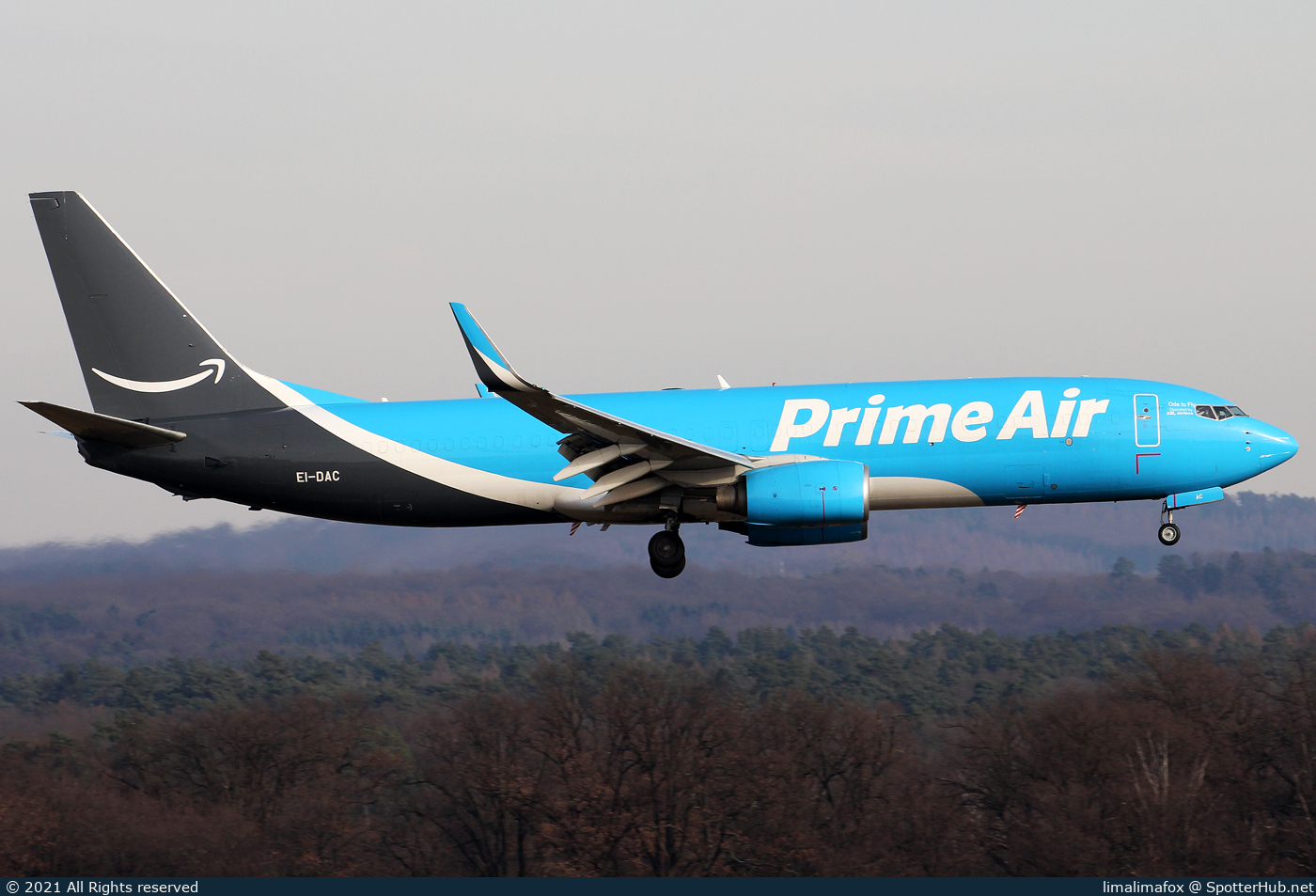 Photo of EI-DAC - Boeing 737-8AS(BCF) operated by Amazon Prime Air (opb ASL Airlines Ireland)