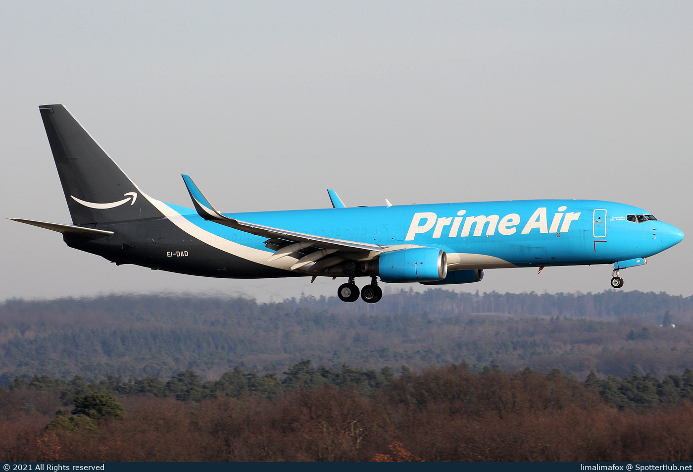 Photo of EI-DAD - Boeing 737-8AS(BCF) operated by Amazon Prime Air (opb ASL Airlines Ireland)