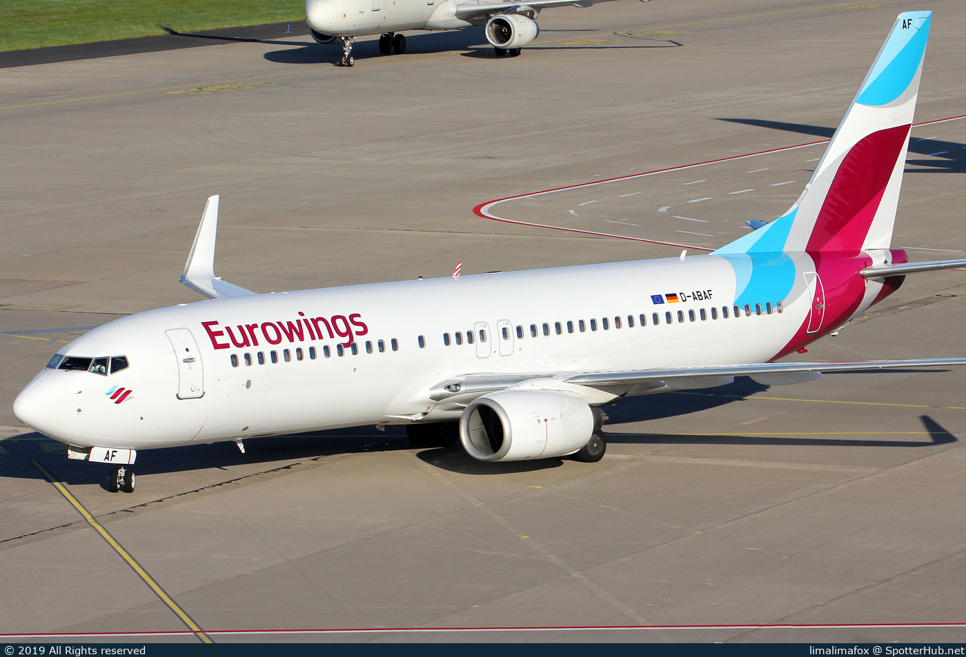 Photo of D-ABAF - Boeing 737-86J operated by Eurowings (opb TUIfly)