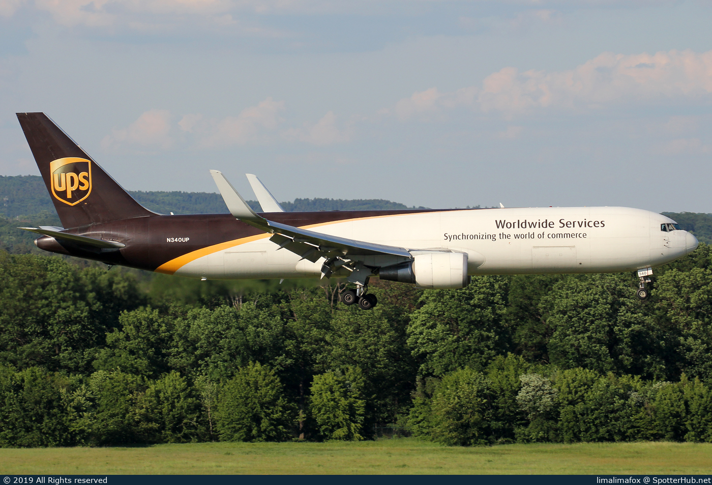 Photo of N340UP - Boeing 767-34AF operated by UPS United Parcel Service