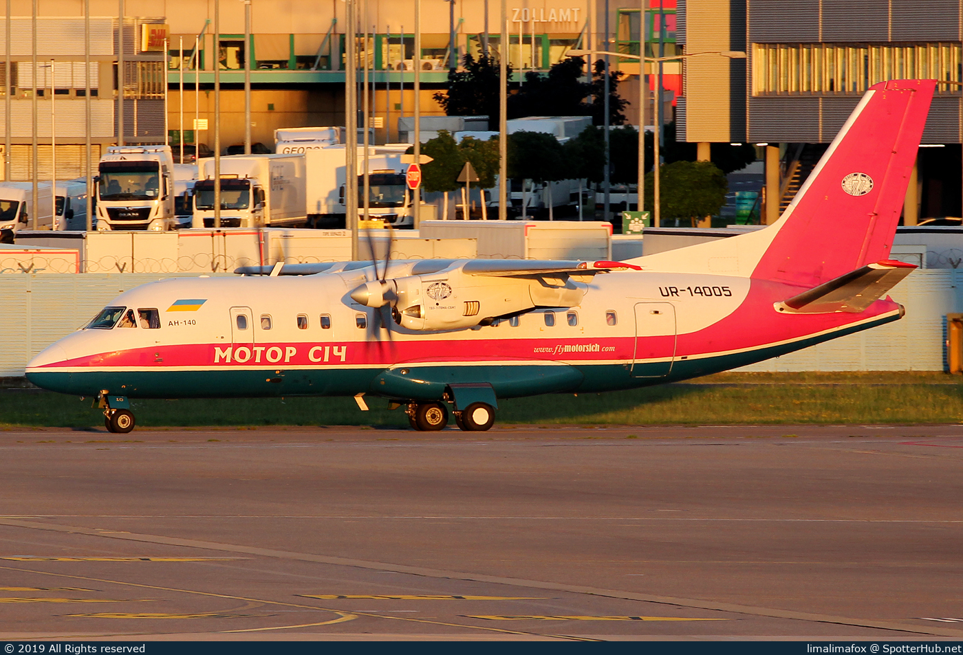 Photo of UR-14005 - Antonov An-140 operated by Motor Sich Airlines
