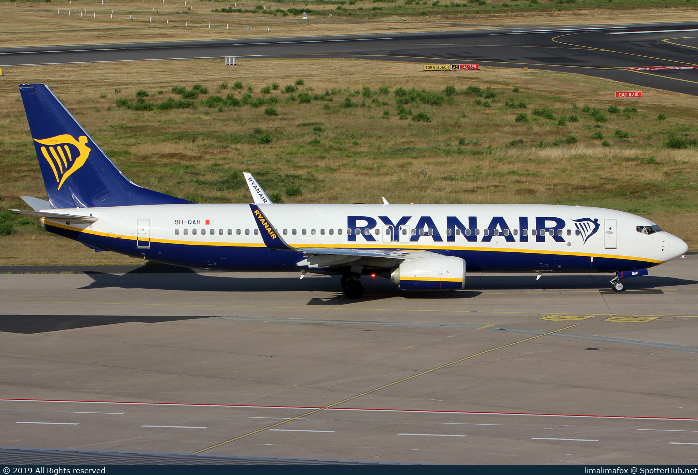 Photo of 9H-QAH - Boeing 737-8AS operated by Ryanair (opb Malta Air)