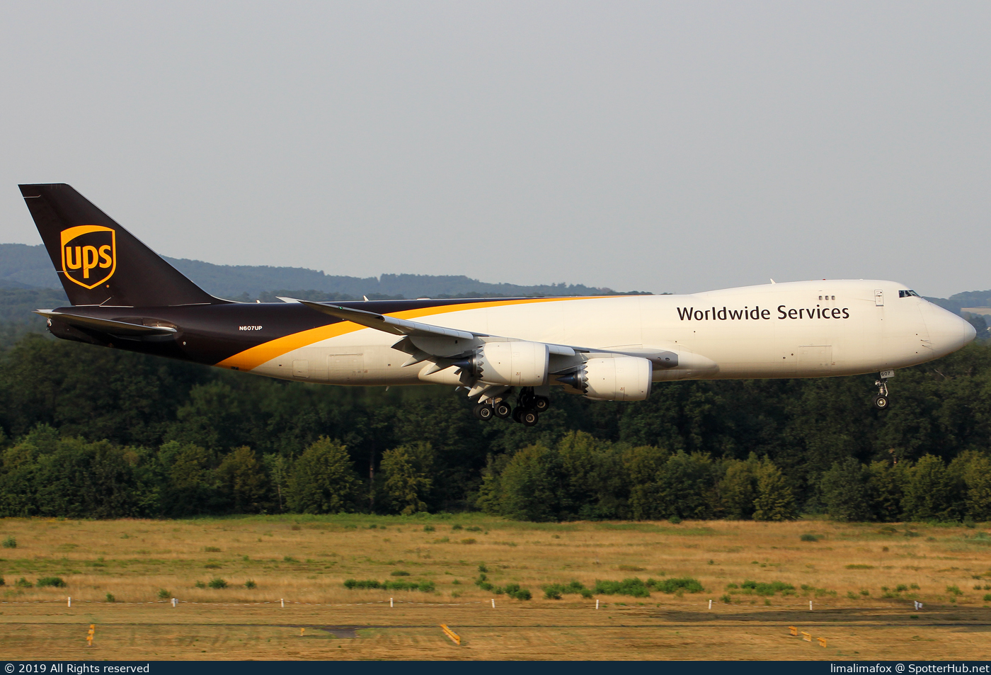 Photo of N607UP - Boeing 747-8F operated by UPS United Parcel Service