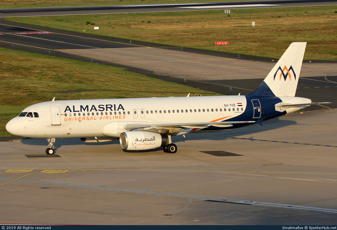 Photo of SU-TCE - Airbus A320-232 operated by AlMasria Universal Airlines