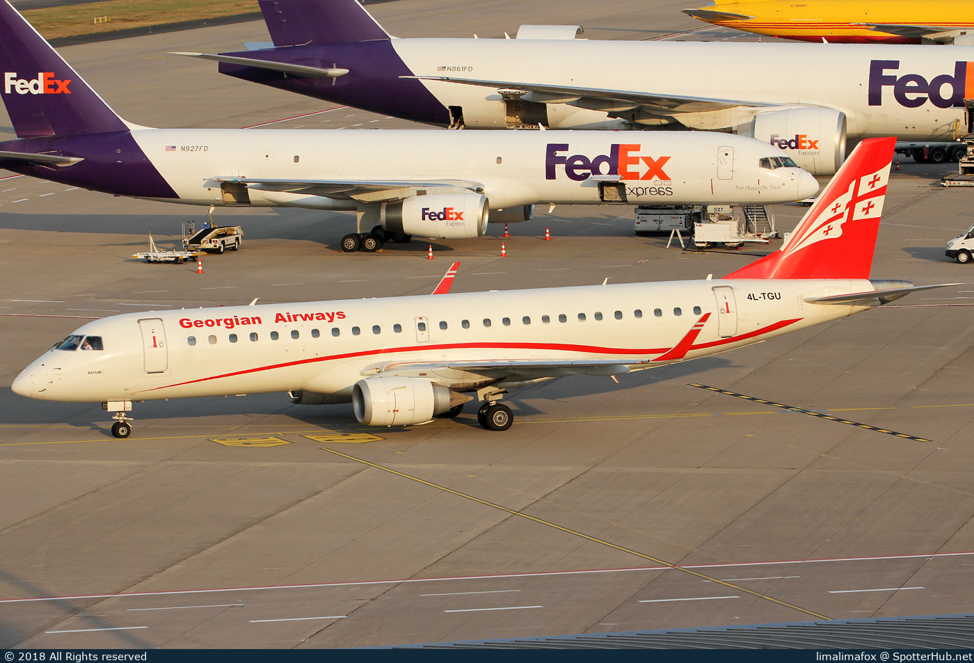 Photo of 4L-TGU - Embraer ERJ-190AR operated by Georgian Airways