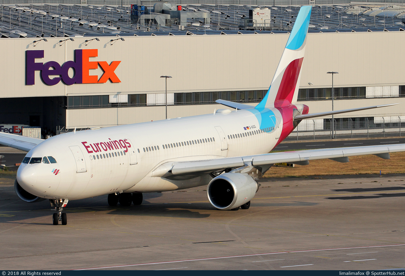 Photo of D-AXGG - Airbus A330-203 operated by Eurowings (opb SunExpress Germany)