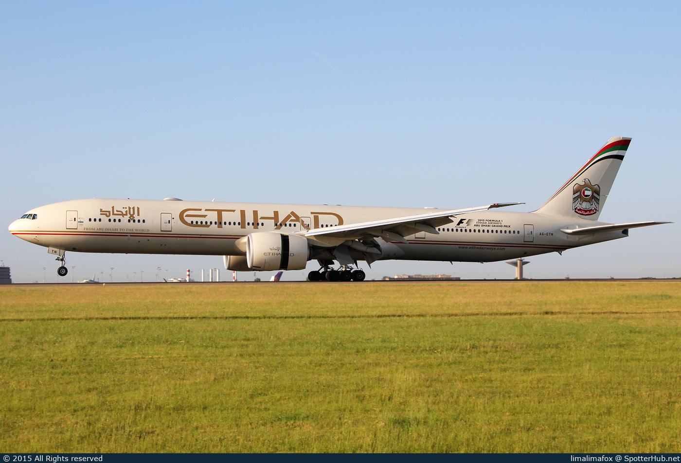 Photo of A6-ETN - Boeing 777-3FX(ER) operated by Etihad Airways