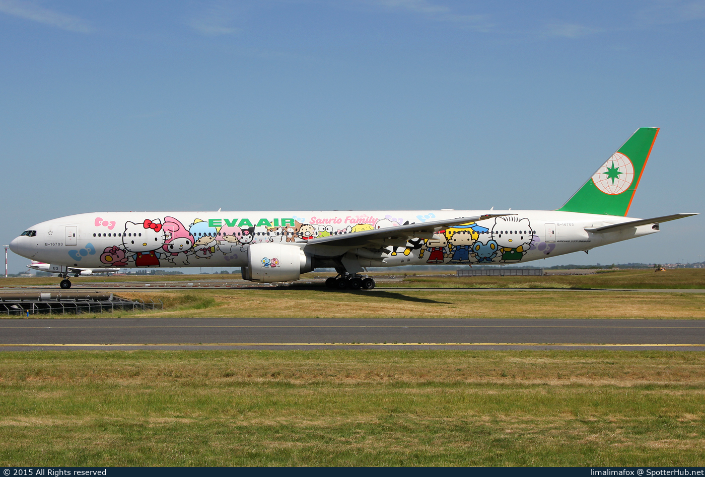 Photo of B-16703 - Boeing 777-35E(ER) operated by EVA Air