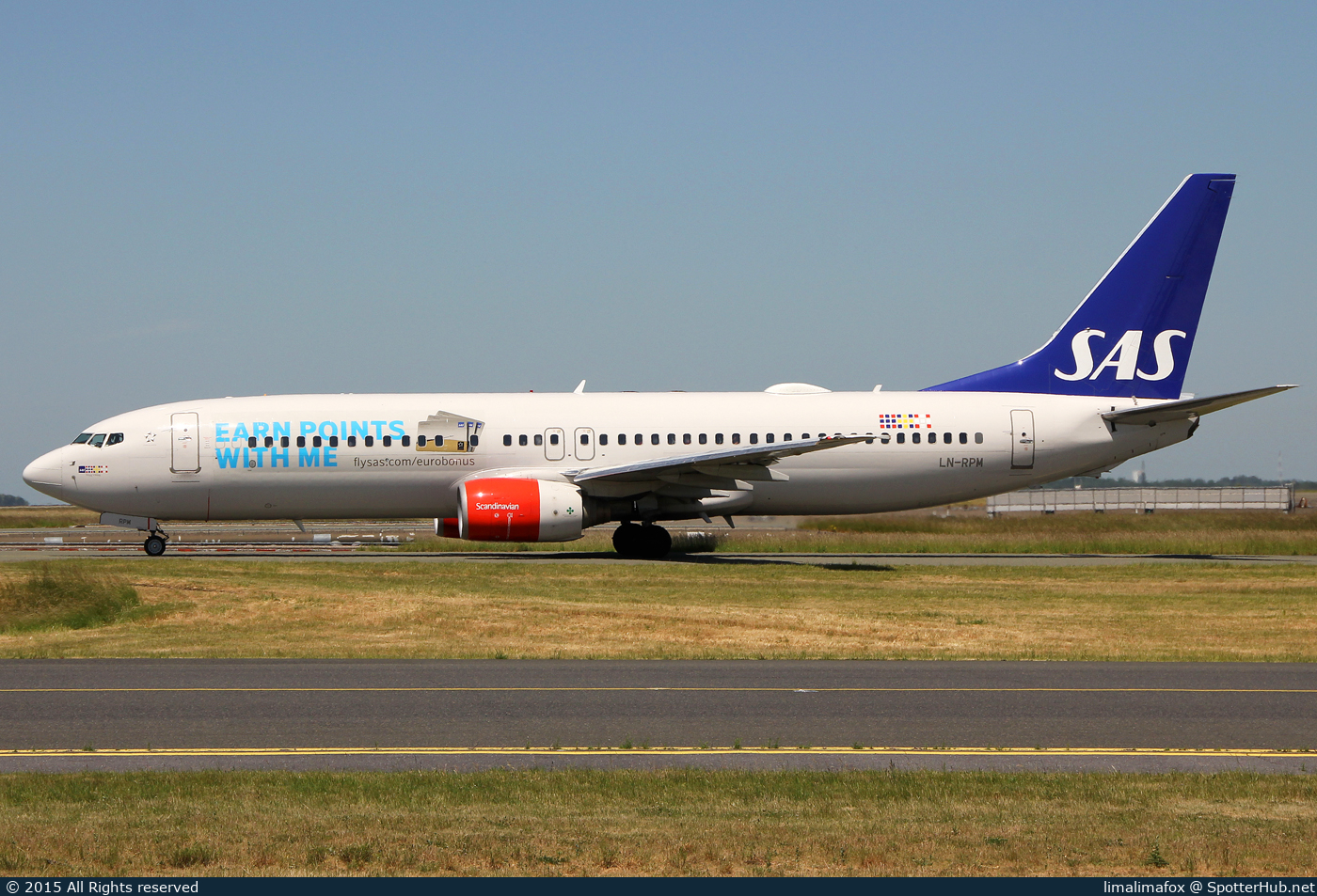 Photo of LN-RPM - Boeing 737-883 operated by SAS Scandinavian Airlines