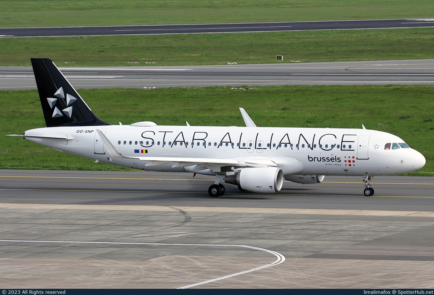 Photo of OO-SNP - Airbus A320-214 operated by Brussels Airlines