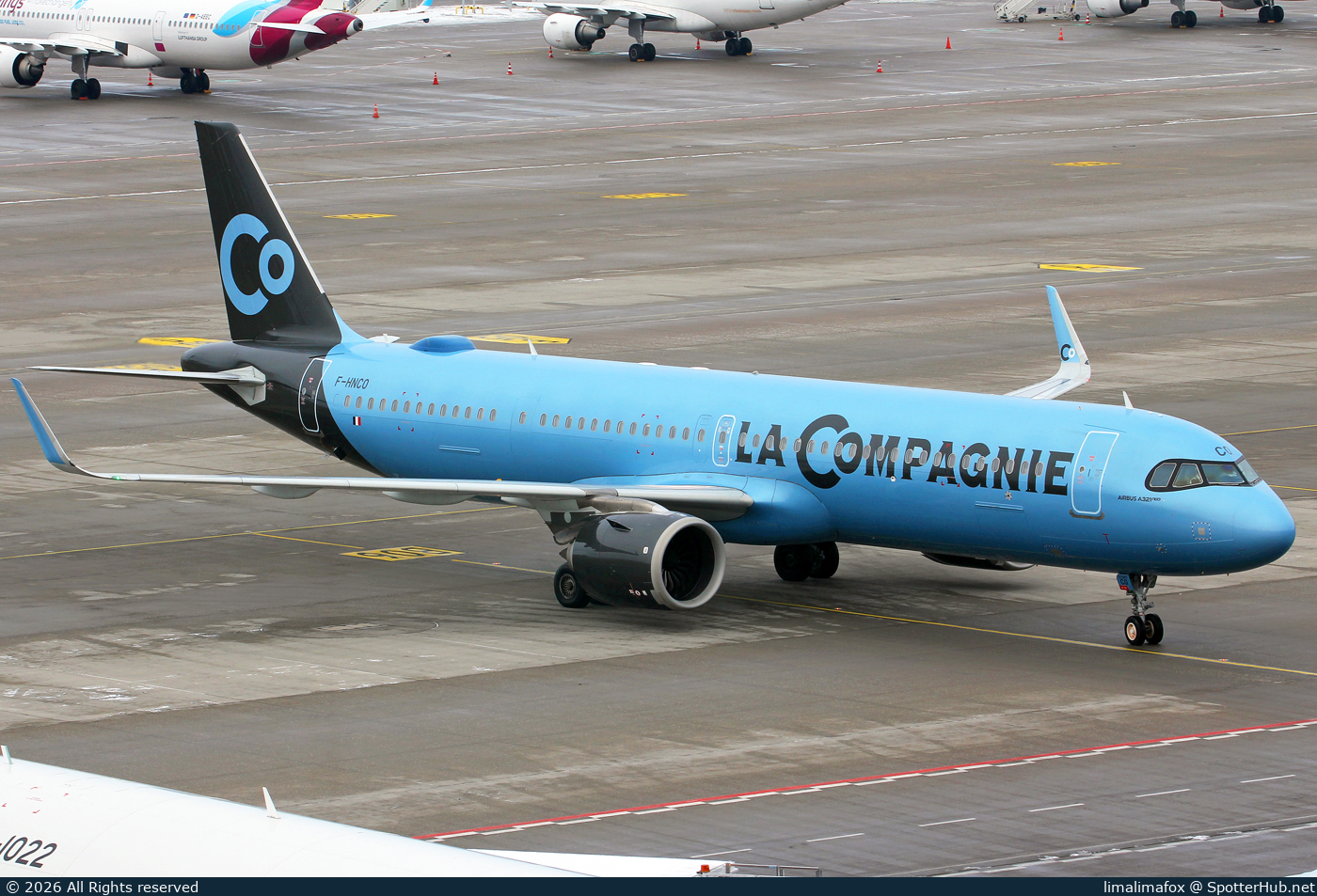 Photo of F-HNCO - Airbus A321-252NX operated by La Compagnie