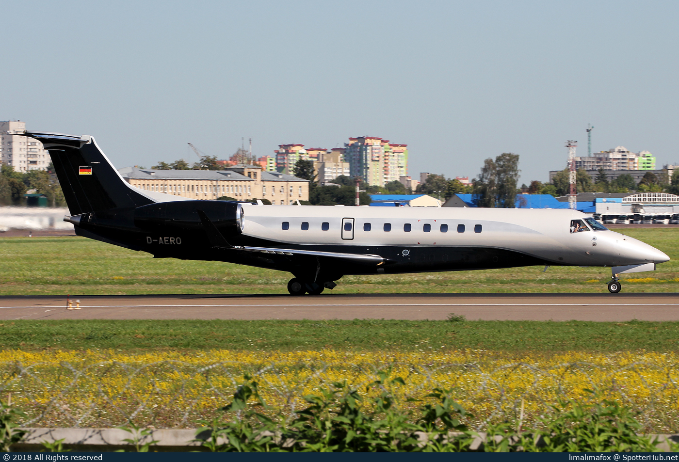 Photo of D-AERO - Embraer Legacy 600 operated by Air Hamburg