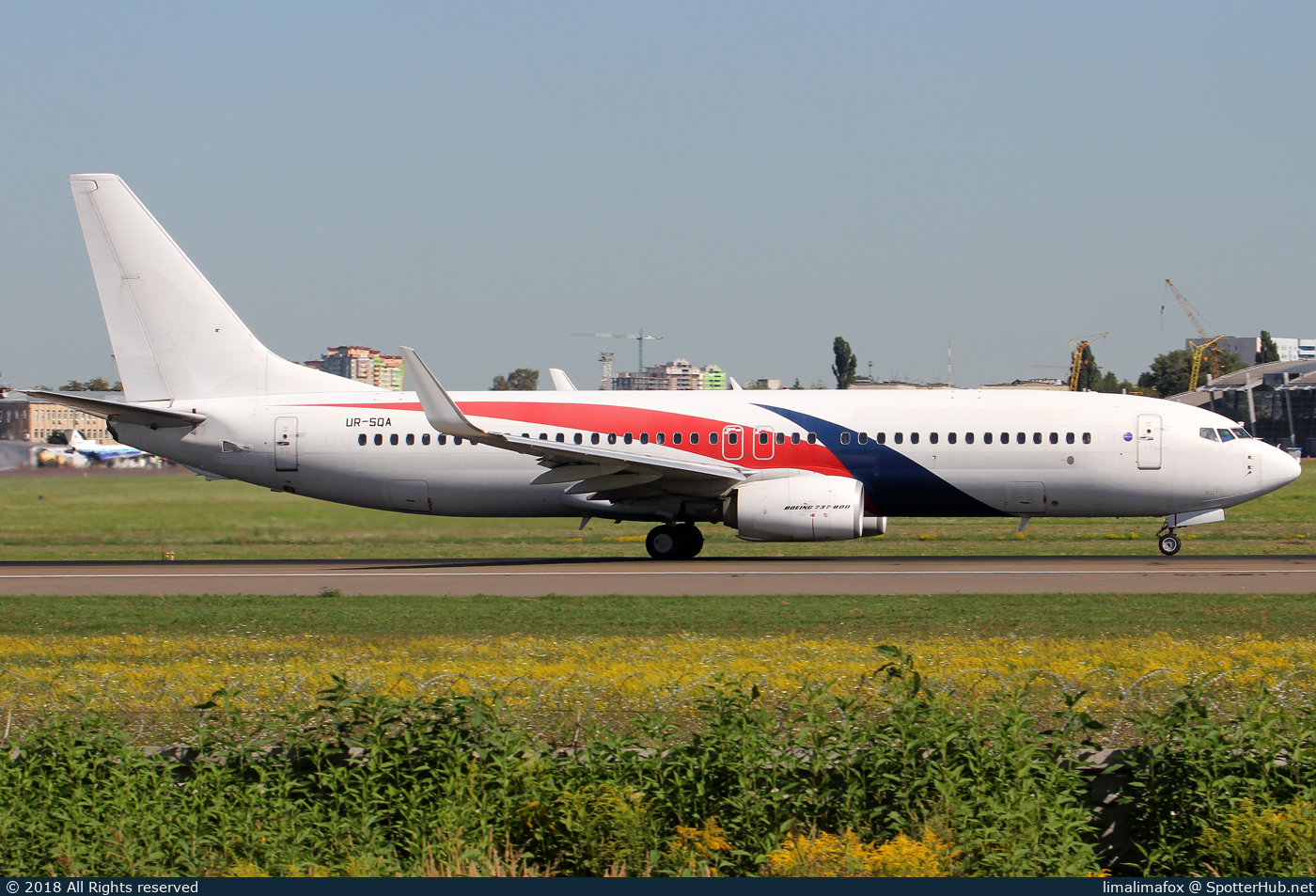 Photo of UR-SQA - Boeing 737-8H6 operated by SkyUp Airlines
