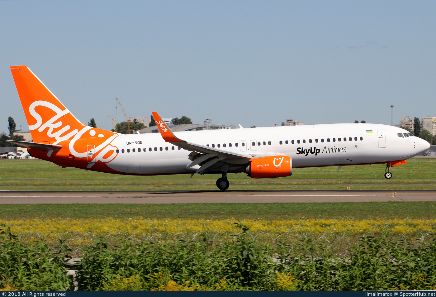 Photo of UR-SQB - Boeing 737-8H6 operated by SkyUp Airlines