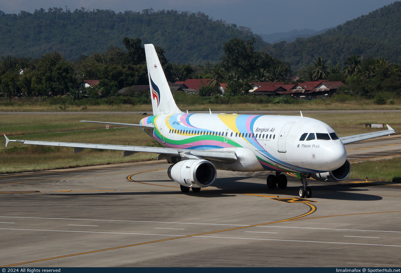 Photo of HS-PGZ - Airbus A319-132 operated by Bangkok Airways