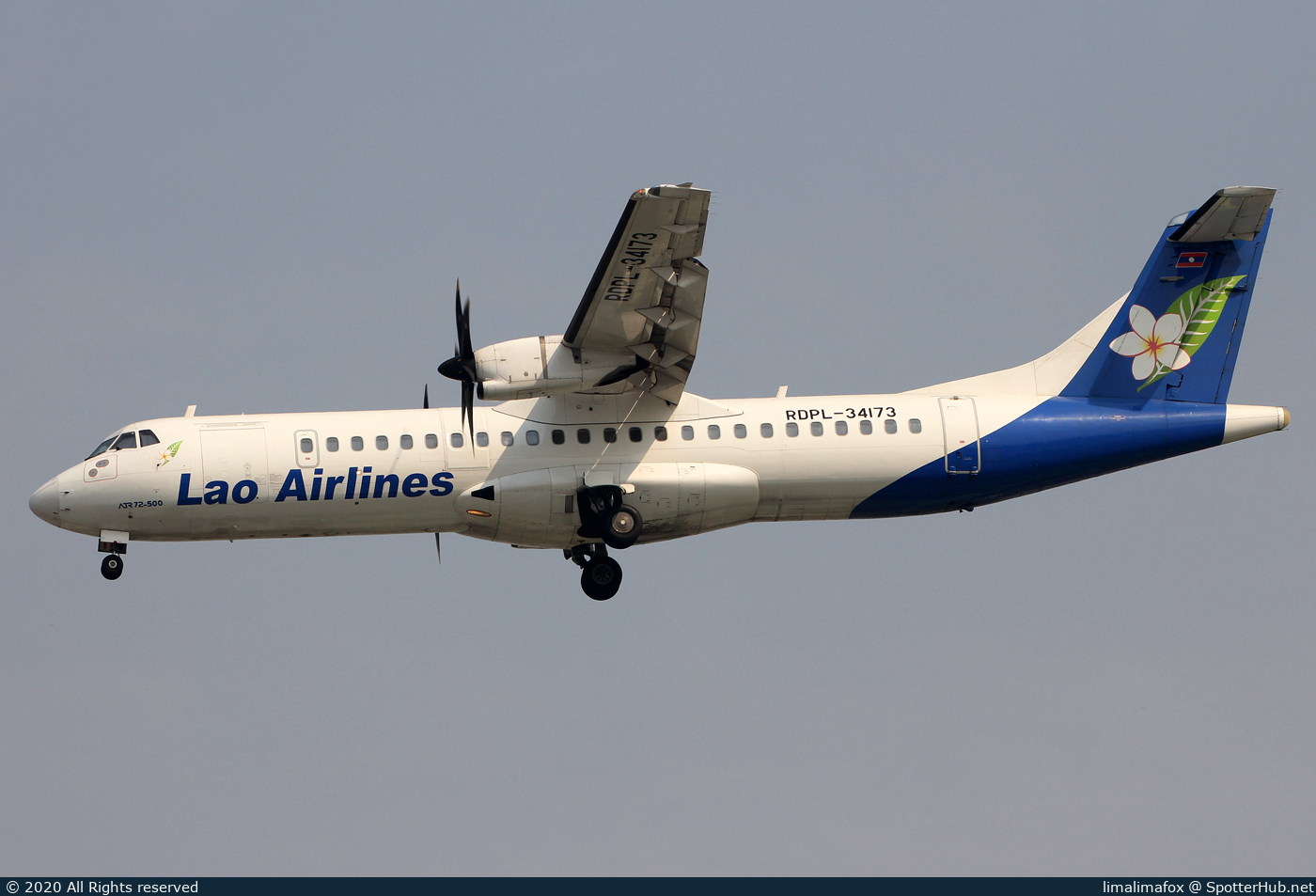 Photo of RDPL-34173 - ATR 72-500 operated by Lao Airlines