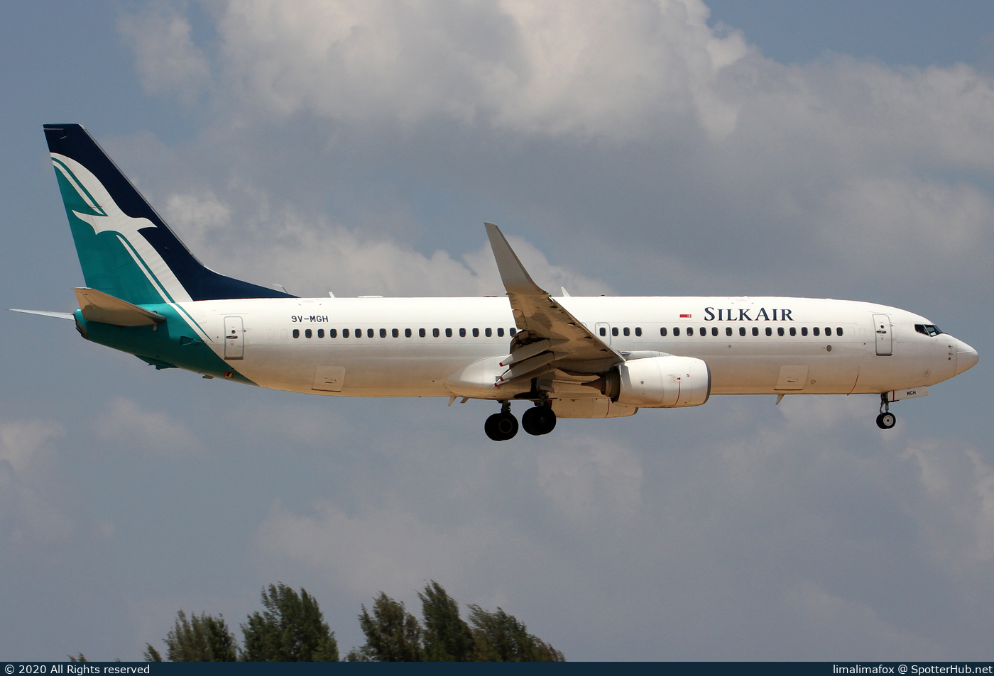 Photo of 9V-MGH - Boeing 737-8SA operated by SilkAir