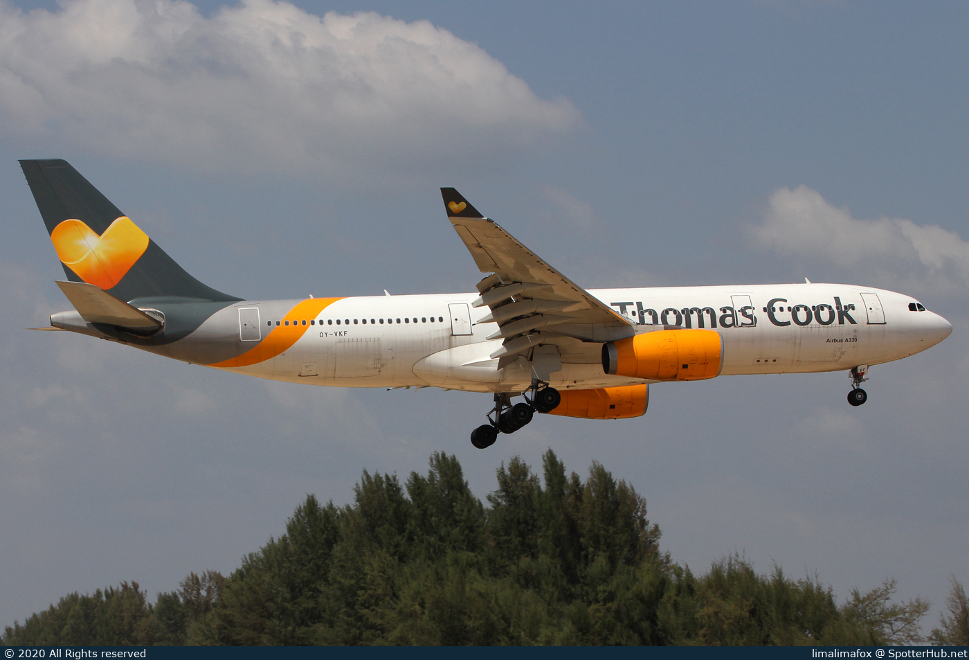 Photo of OY-VKF - Airbus A330-243 operated by Thomas Cook Airlines Scandinavia
