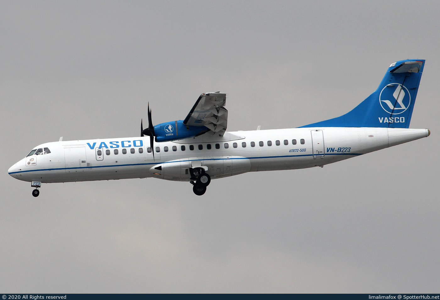 Photo of VN-B223 - ATR 72-500 operated by VASCO Vietnam Air Services Company