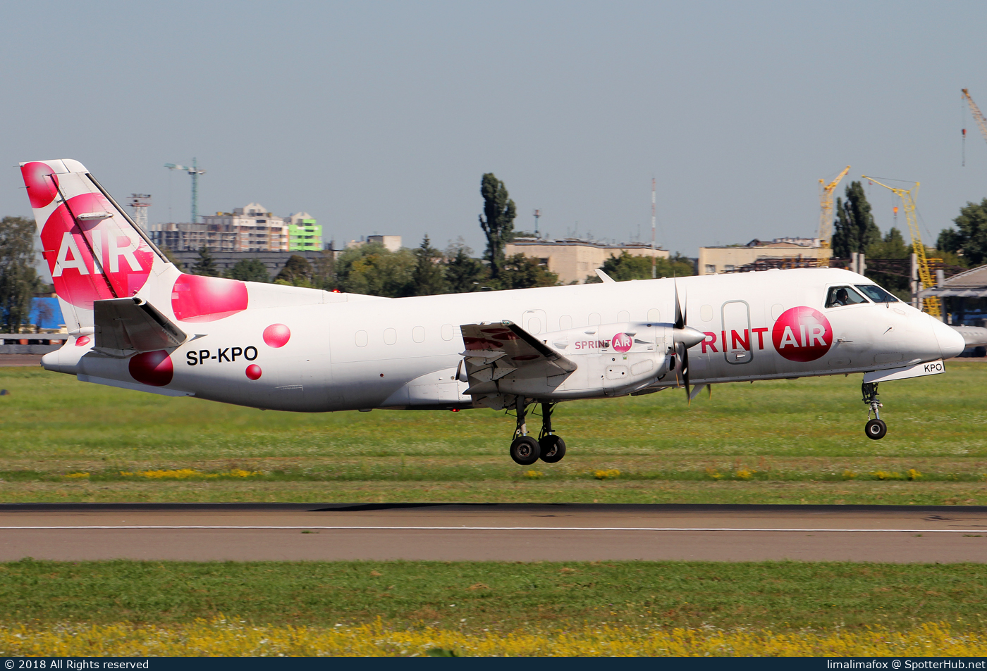 Photo of SP-KPO - Saab 340A(F) operated by SprintAir