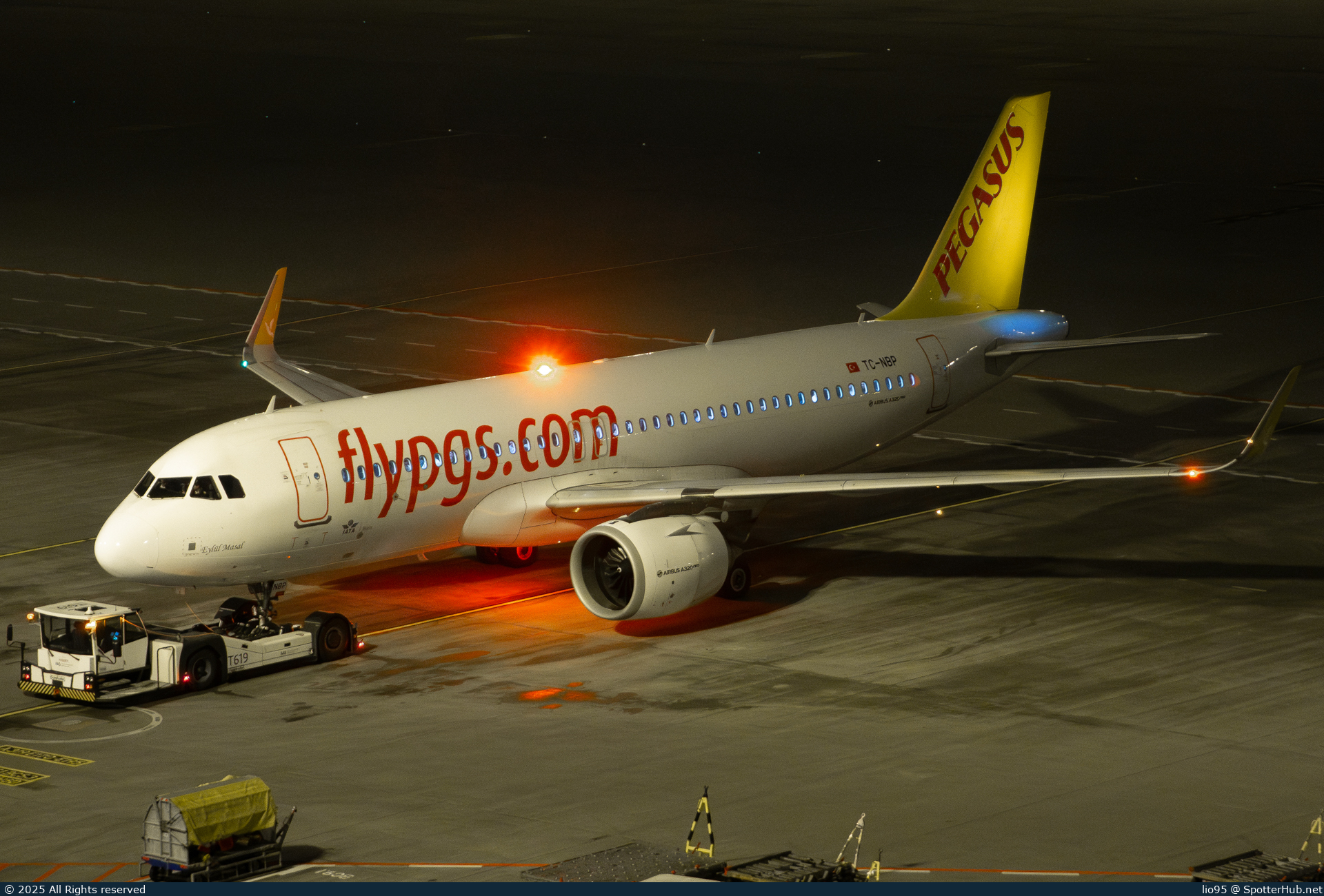 Photo of TC-NBP - Airbus A320-251N operated by Pegasus Airlines