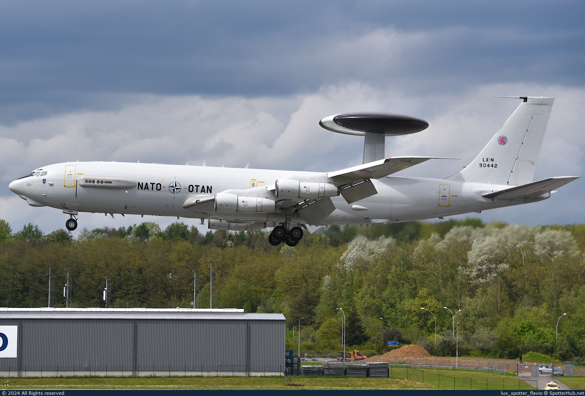 Photo of LX-N90442 - Boeing E-3A Sentry operated by NATO