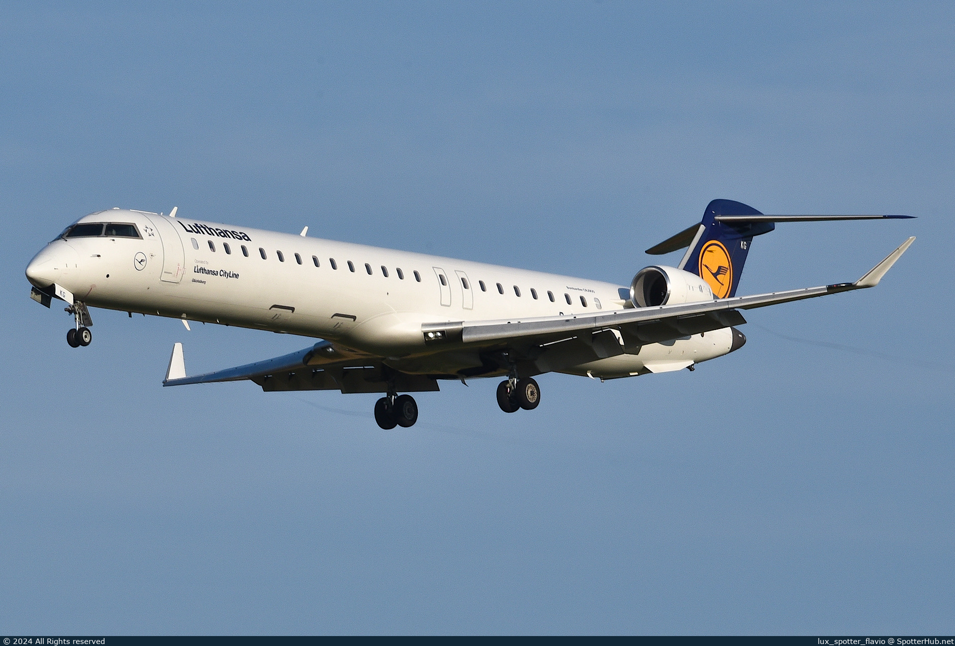 Photo of D-ACKG - Bombardier CRJ-900LR operated by Lufthansa CityLine
