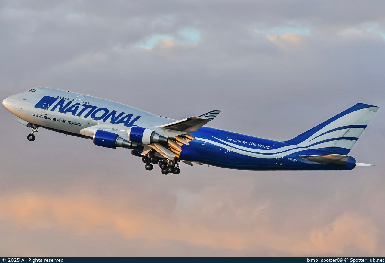 Photo of N952CA - Boeing 747-428(BCF) operated by National Airlines [2006]