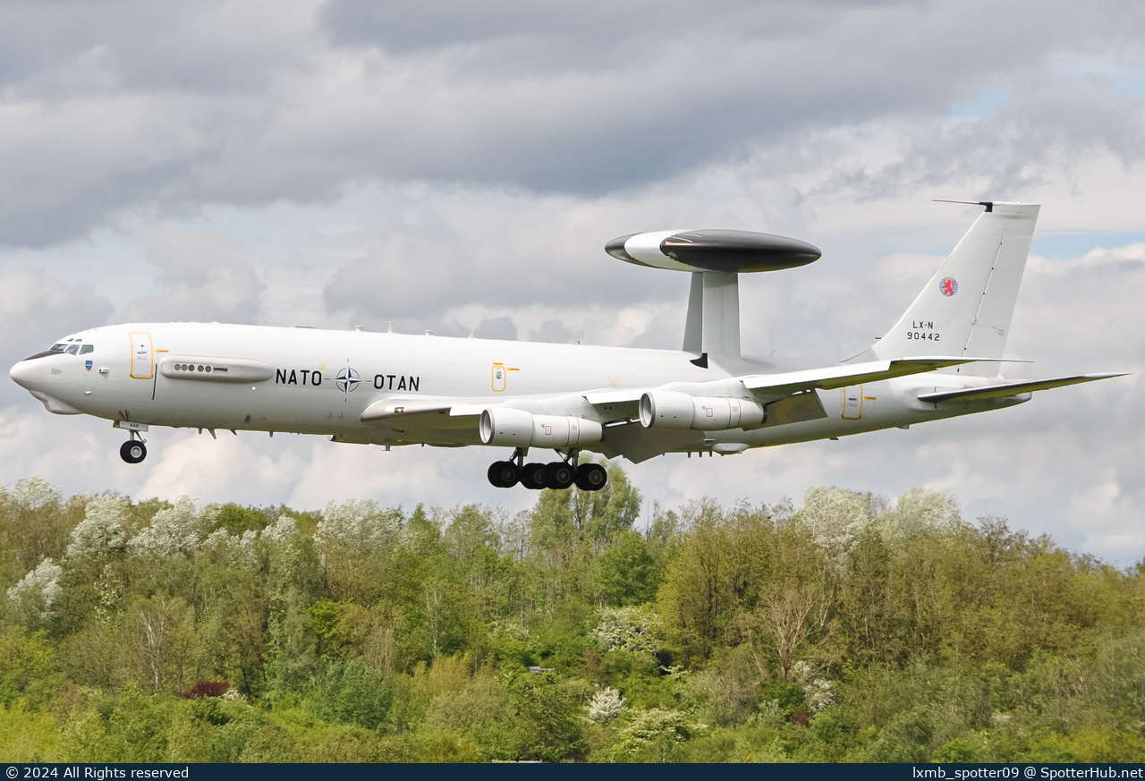 Photo of LX-N90442 - Boeing E-3A Sentry operated by NATO
