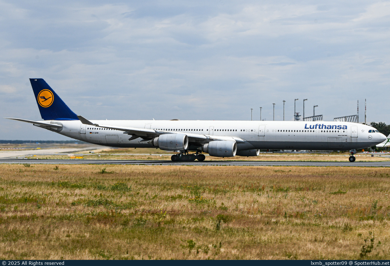Photo of D-AIHV - Airbus A340-642 operated by Lufthansa