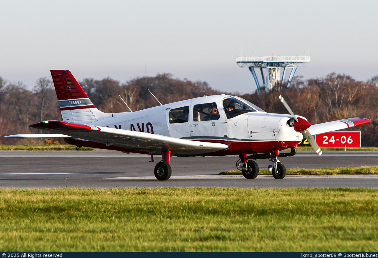 Photo of LX-AVO - Piper PA-28-161 Cadet operated by Aviasport Luxembourg