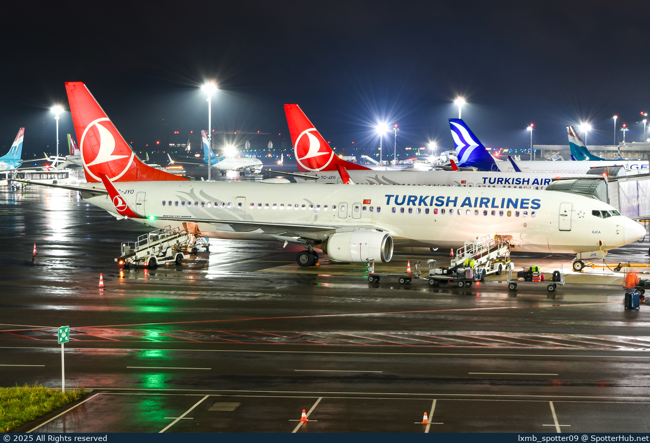 Photo of TC-JYO - Boeing 737-9F2(ER) operated by Turkish Airlines