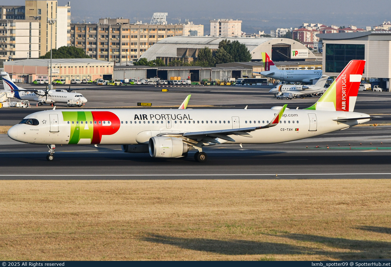 Photo of CS-TXH - Airbus A321-251NX operated by TAP Air Portugal