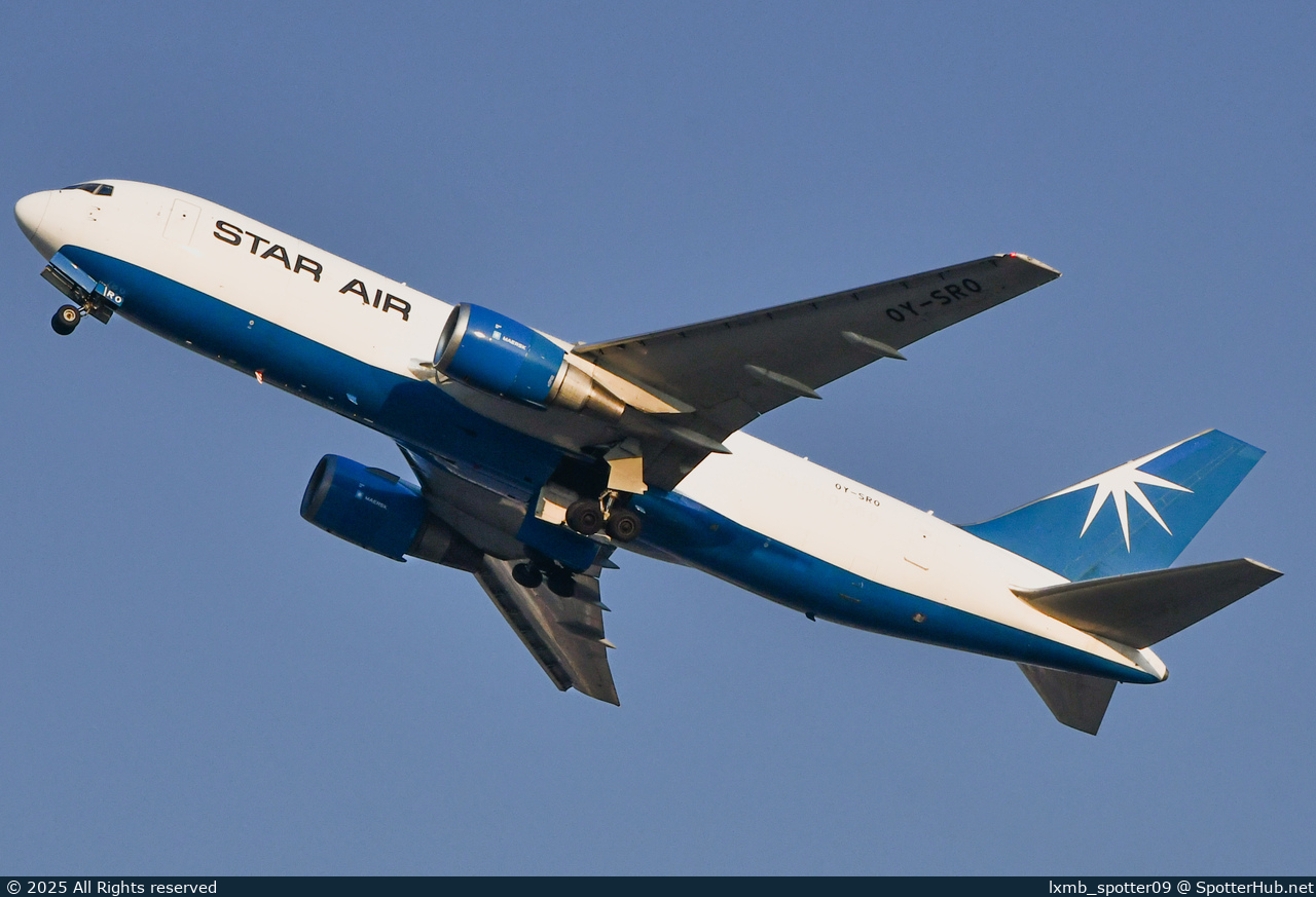 Photo of OY-SRO - Boeing 767-25E(BDSF) operated by Star Air