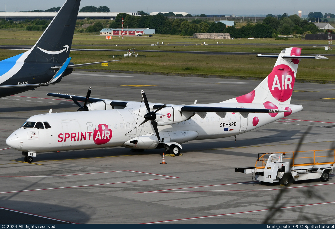 Photo of SP-SPE - ATR 72-202(F) operated by SprintAir