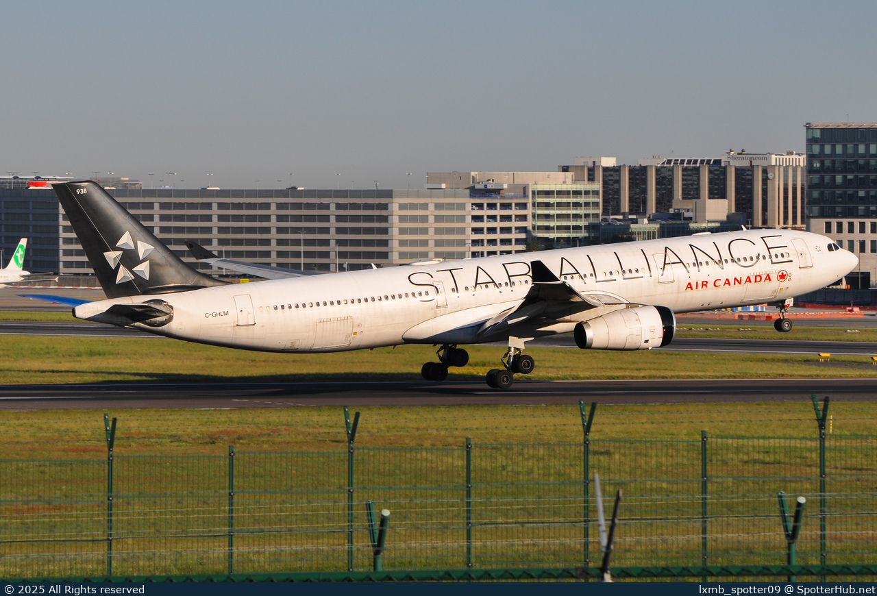 Photo of C-GHLM - Airbus A330-343 operated by Air Canada