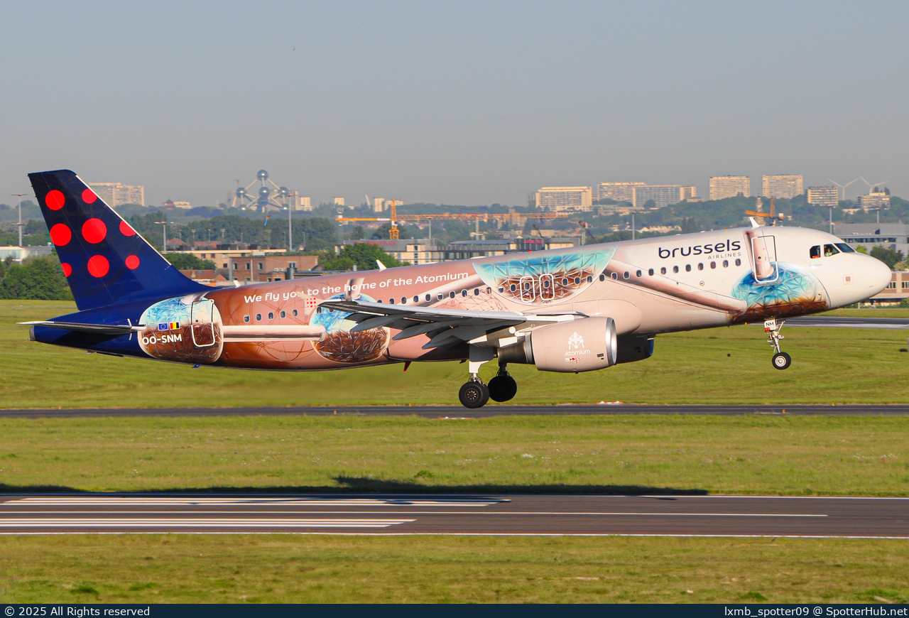 Photo of OO-SNM - Airbus A320-214 operated by Brussels Airlines