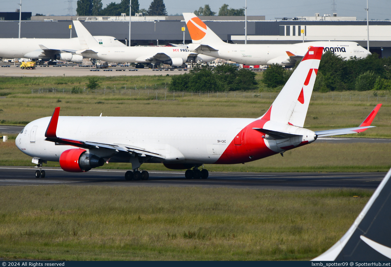 Photo of 9H-CAC - Boeing 767-333(ER)(BDSF) operated by Challenge Airlines MT