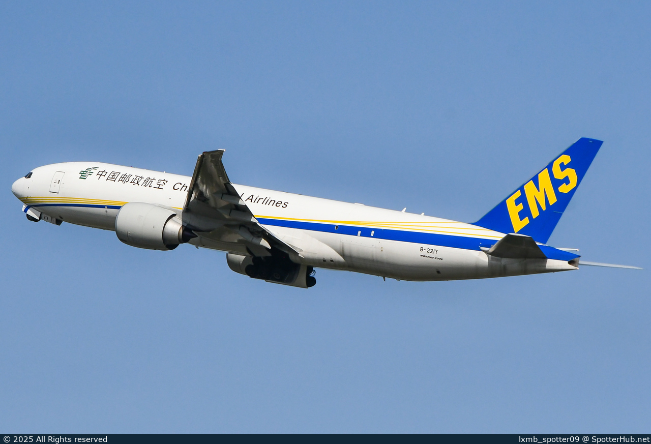 Photo of B-221Y - Boeing 777-F operated by China Postal Airlines