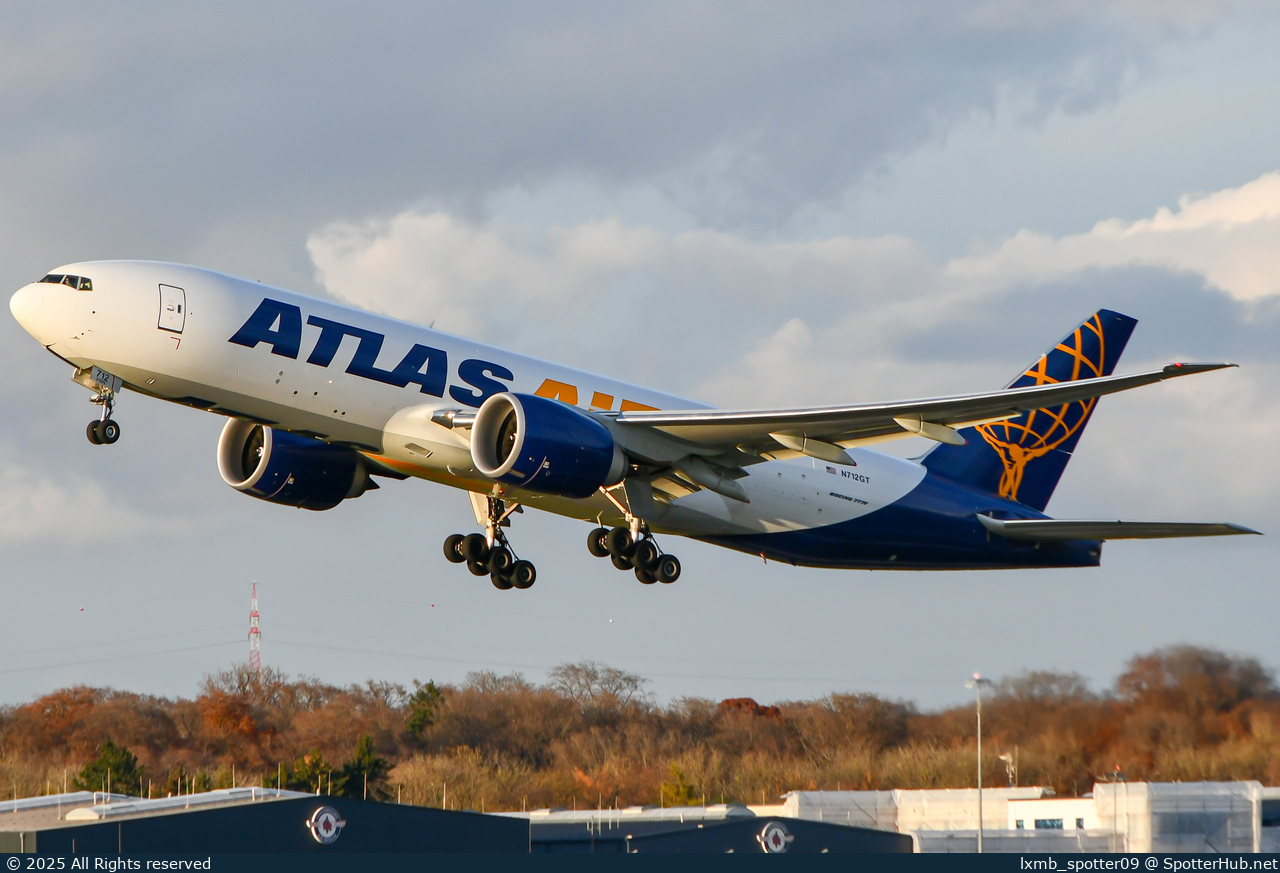 Photo of N712GT - Boeing 777-F operated by Atlas Air