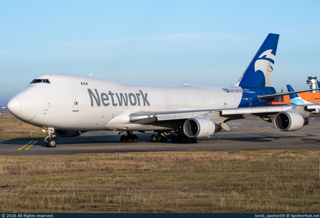 Photo of TF-AMU - Boeing 747-48EF operated by Network Aviation (opb Air Atlanta Icelandic)