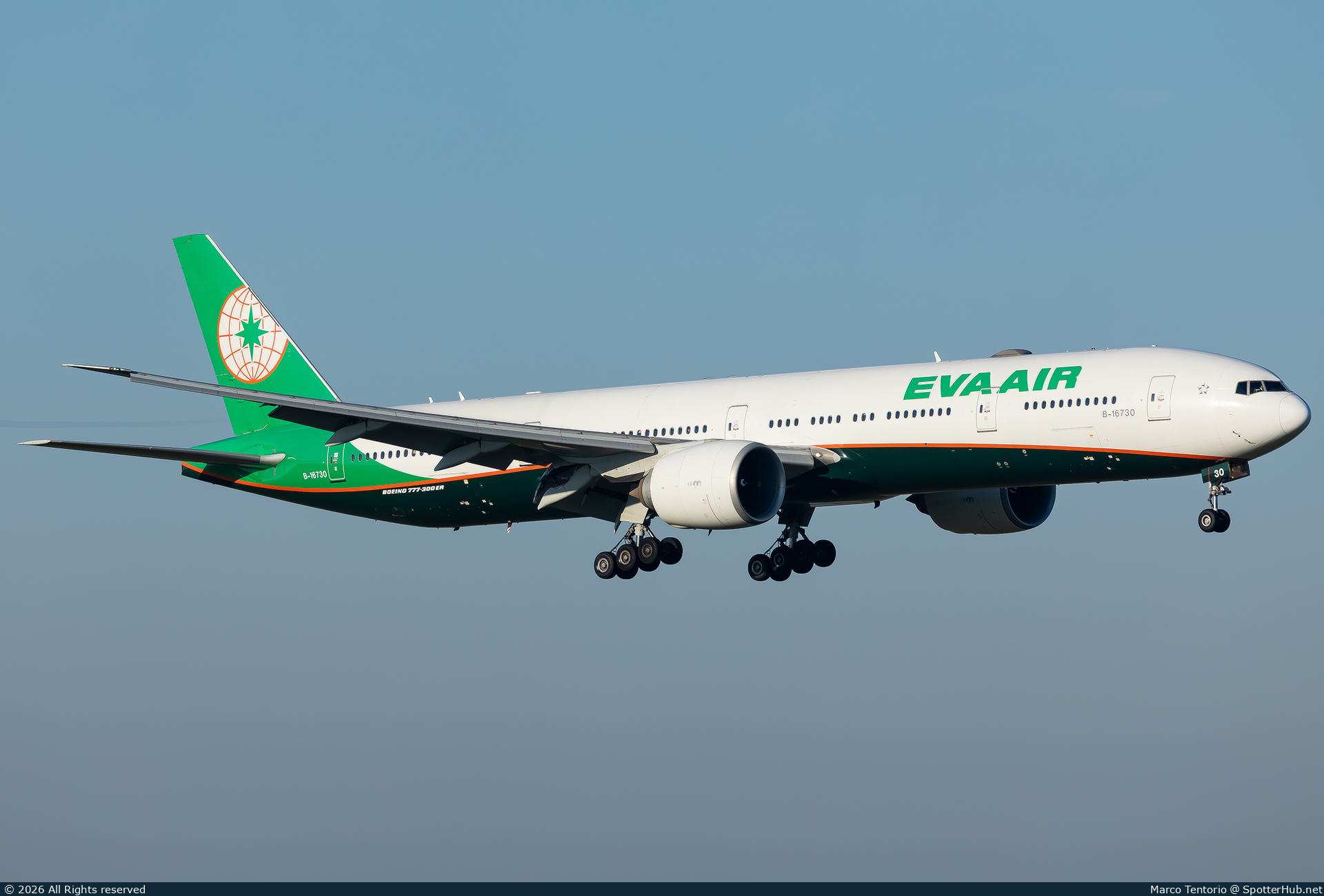 Photo of B-16730 - Boeing 777-36N(ER) operated by EVA Air