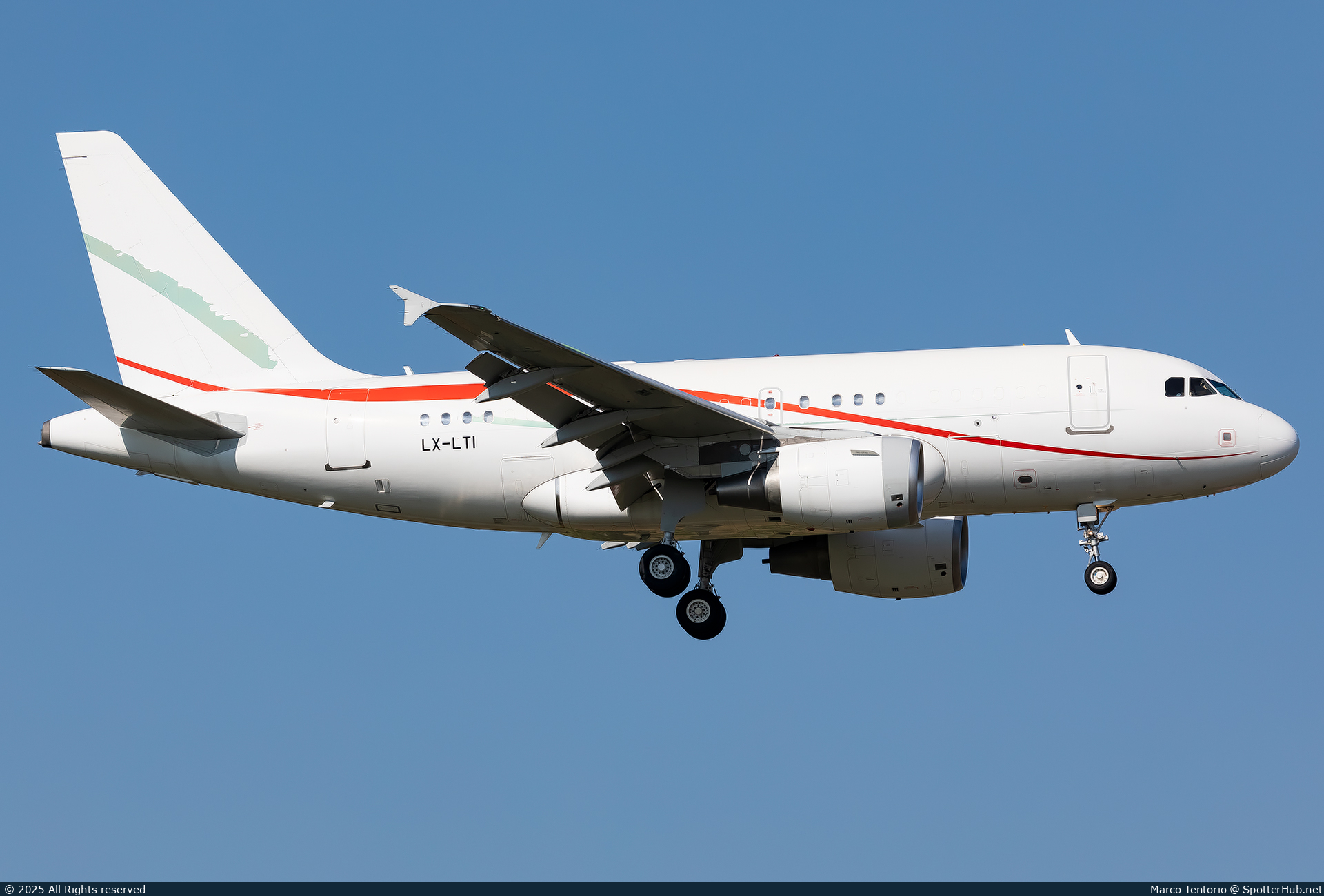 Photo of LX-LTI - Airbus A318-112(CJ) Elite operated by Global Jet Luxembourg