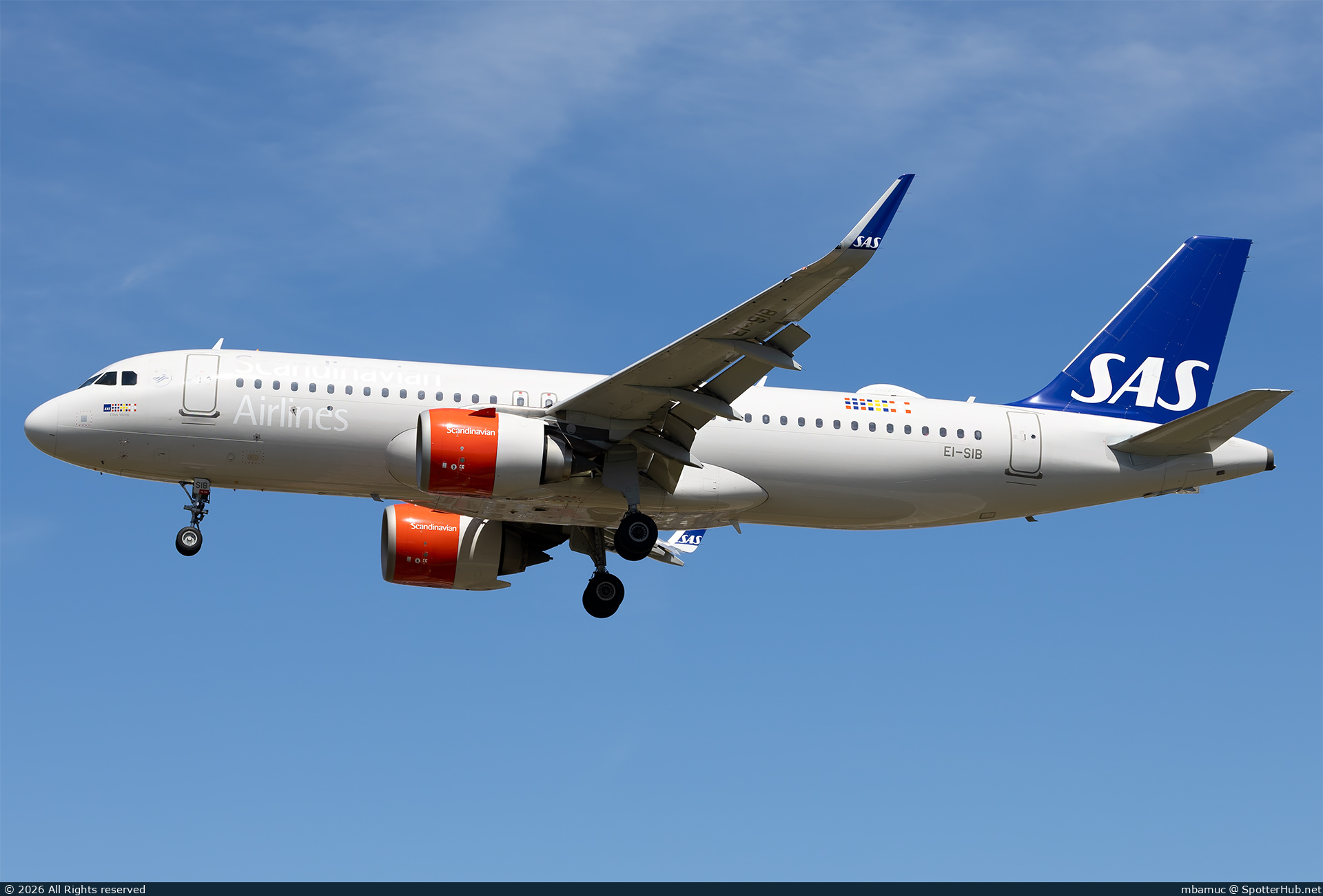 Photo of EI-SIB - Airbus A320-251N operated by SAS Connect
