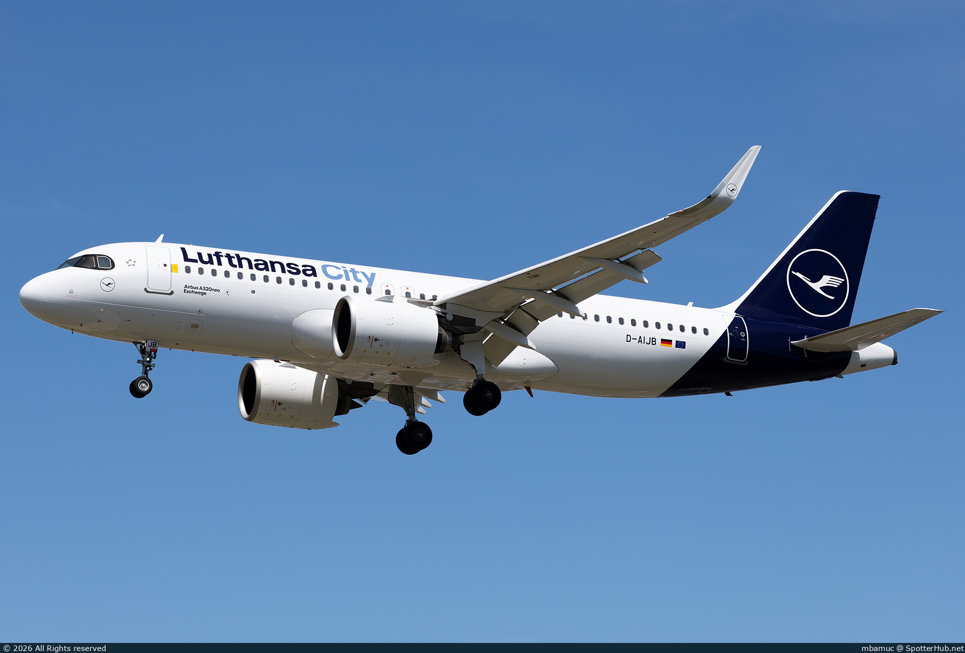 Photo of D-AIJB - Airbus A320-271N operated by Lufthansa
