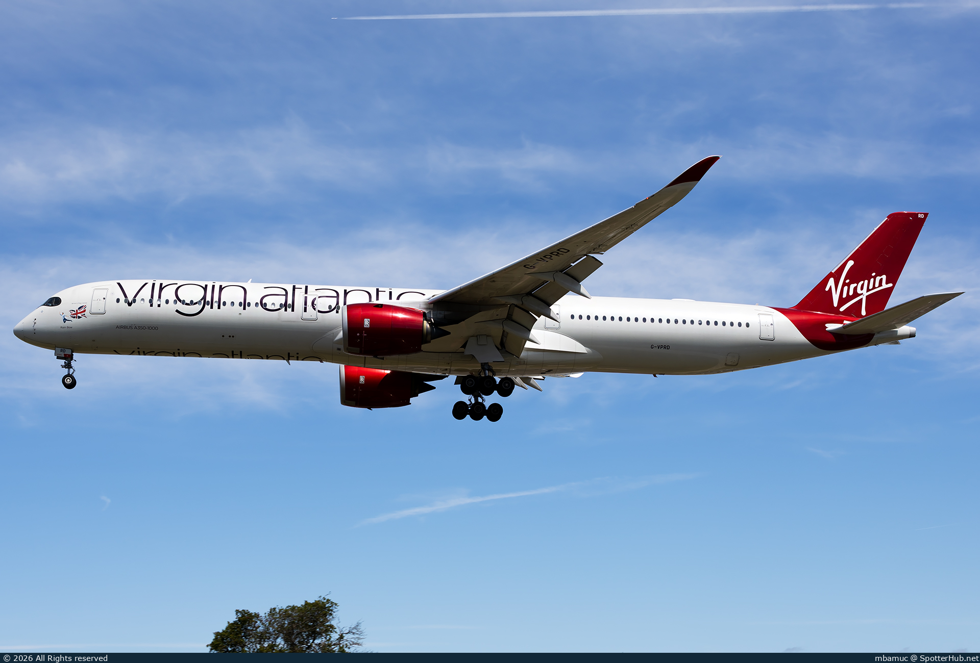 Photo of G-VPRD - Airbus A350-1041 operated by Virgin Atlantic Airways