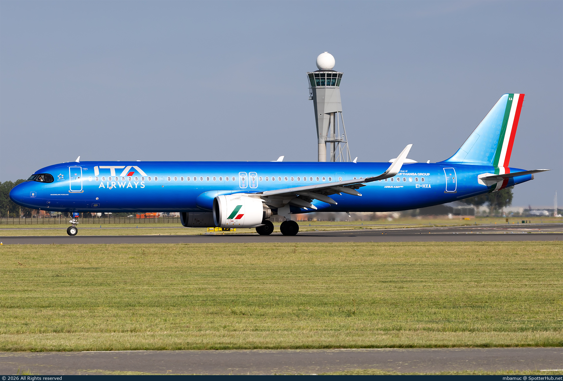 Photo of EI-HXA - Airbus A321-271NX operated by ITA Airways